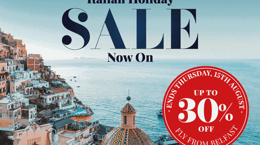Topflight Sale from Belfast International Airport
