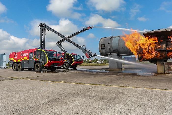 Panthers’ enter service at Belfast International Airport