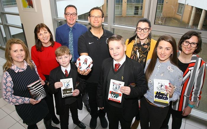 BFS link with BookTrust NI to bring author Dan Friedman on a visit to St Genevieve’s High School and Belfast Boys Model School