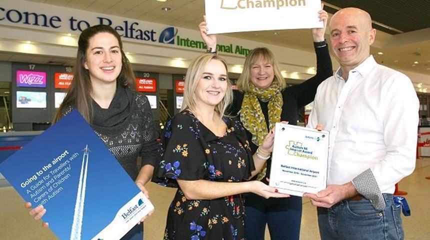 Belfast International lands Autism Impact Award