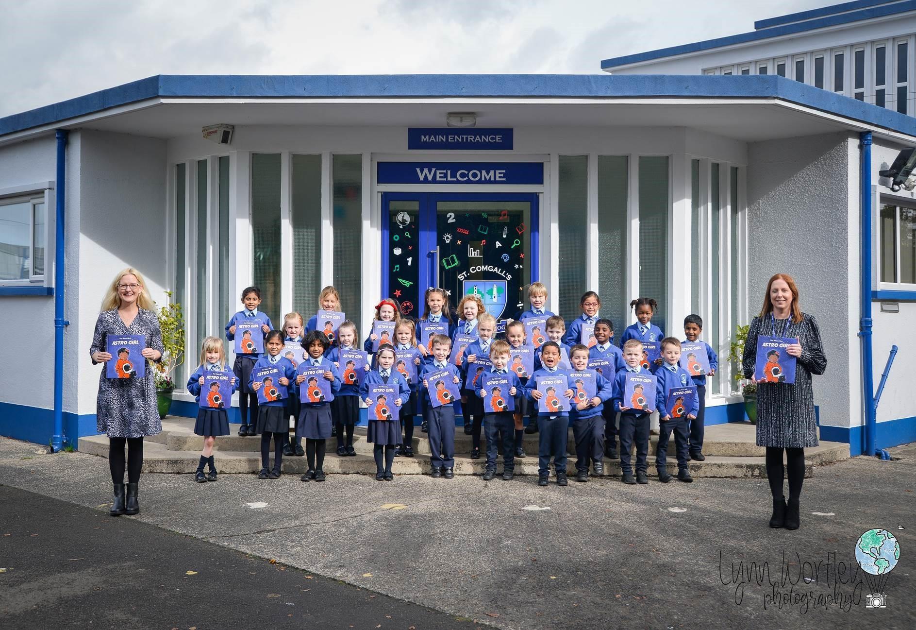 Airport Boost Aerospace Dreams with St Comgall’s Primary School