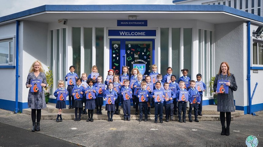 Airport Boost Aerospace Dreams with St Comgall’s Primary School