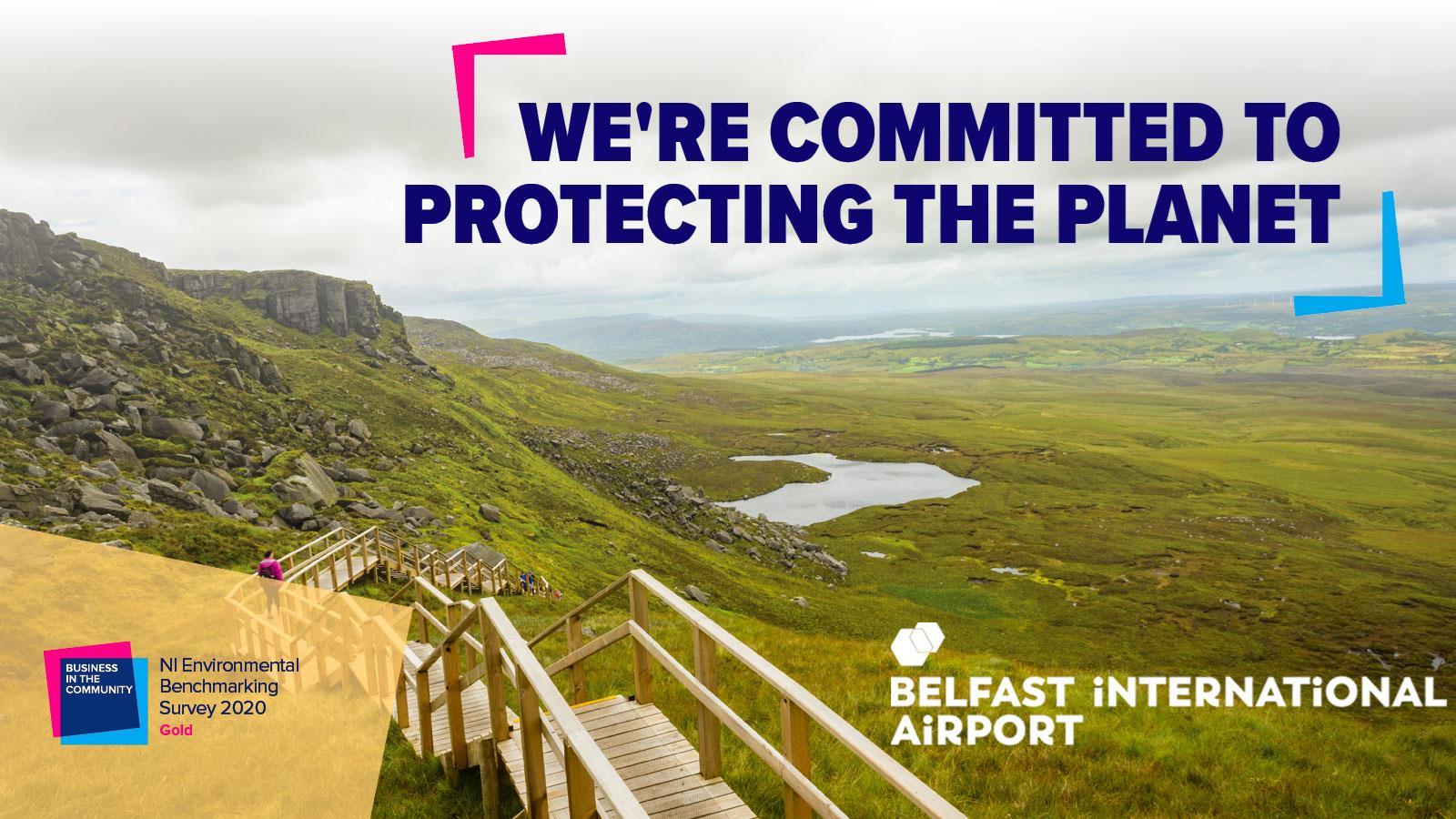 Belfast International Airport recognised for green leadership through NI Environmental Benchmarking Survey