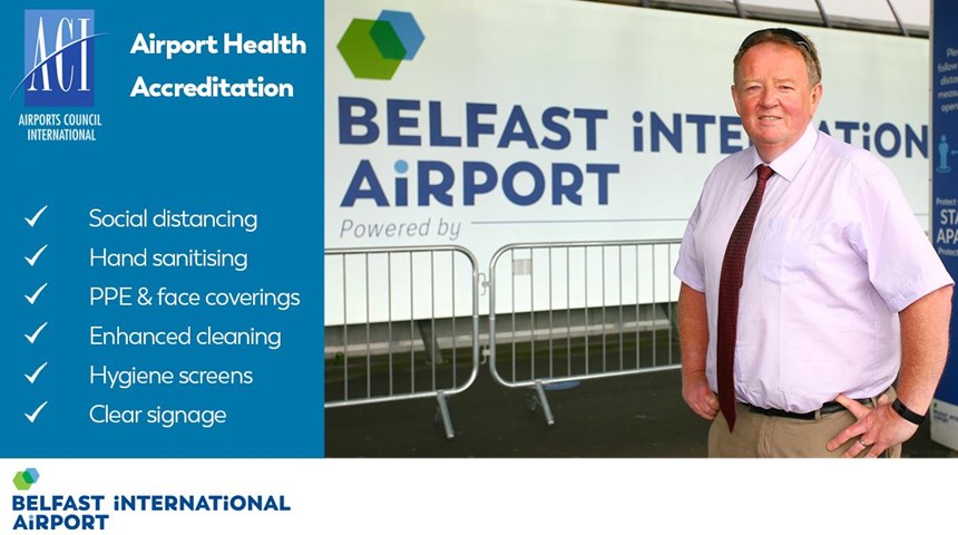 Belfast International Airport Receives Health Accreditation