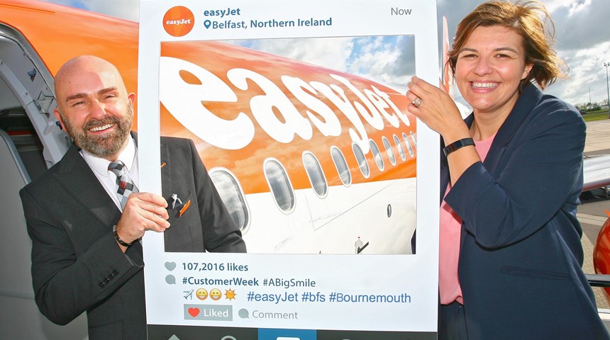 easyJet launches flight on new summer route from Belfast to Bournemouth