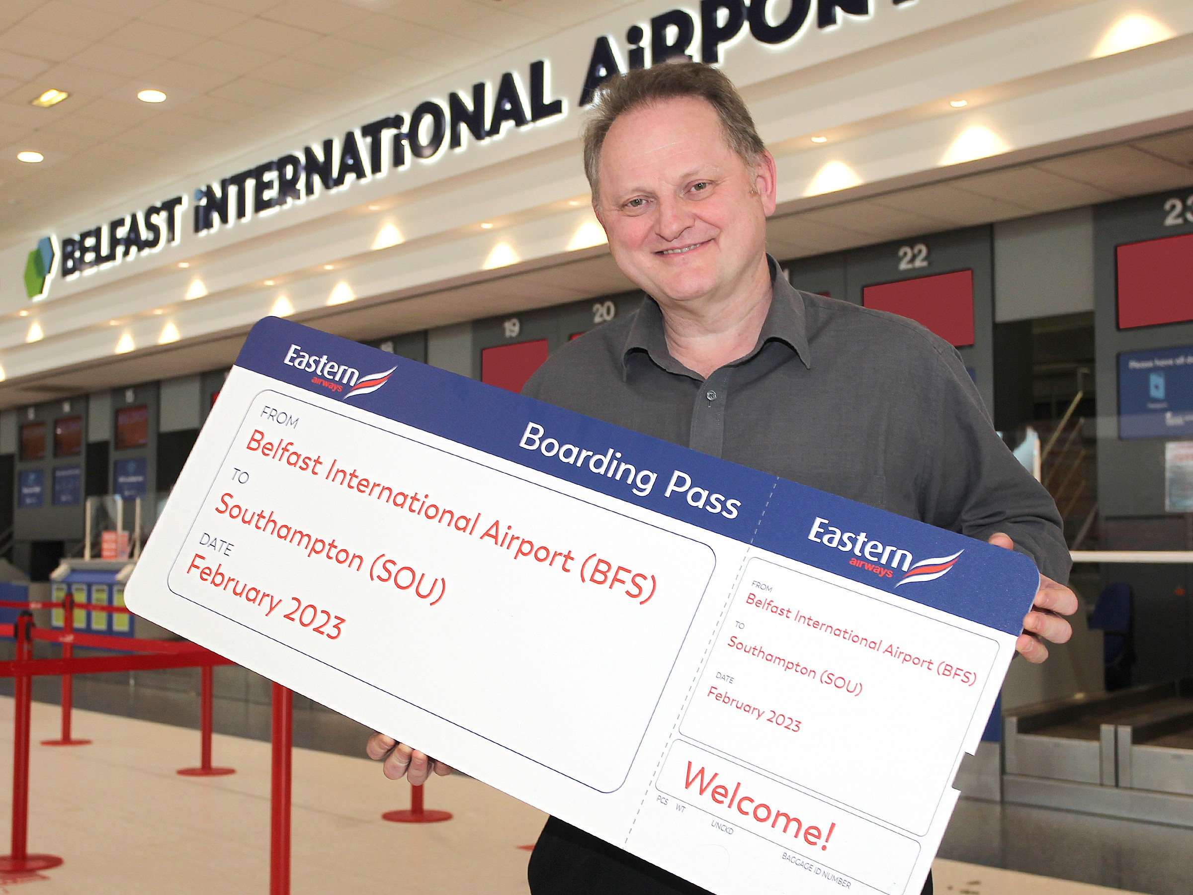 Belfast International Airport welcomes Eastern Airways with new route to Southampton