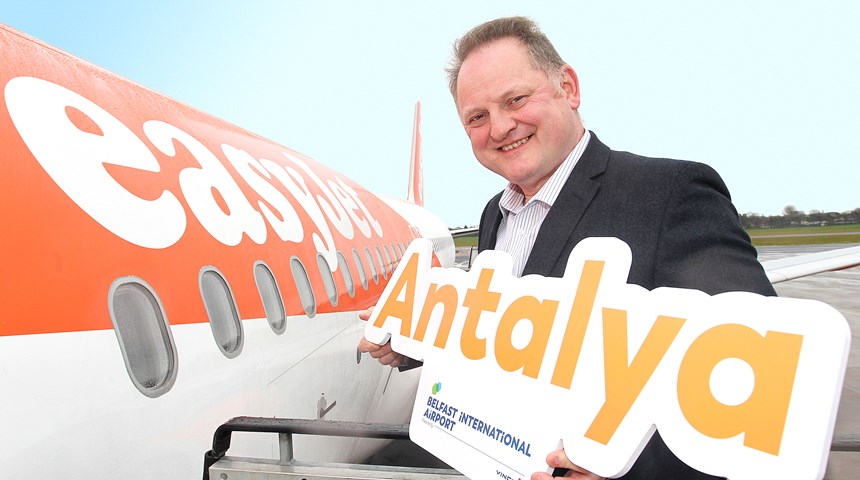 easyJet launch new route from Belfast to Antalya