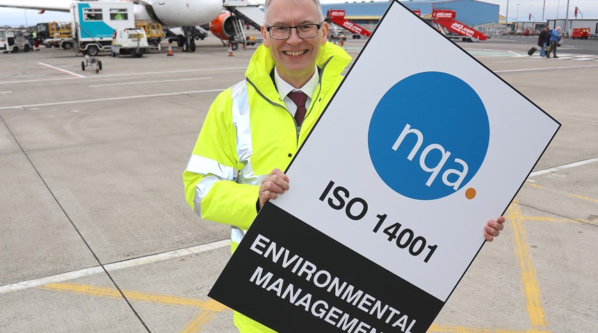 Belfast International Airport first NI Airport to gain ISO 14001 environmental certification