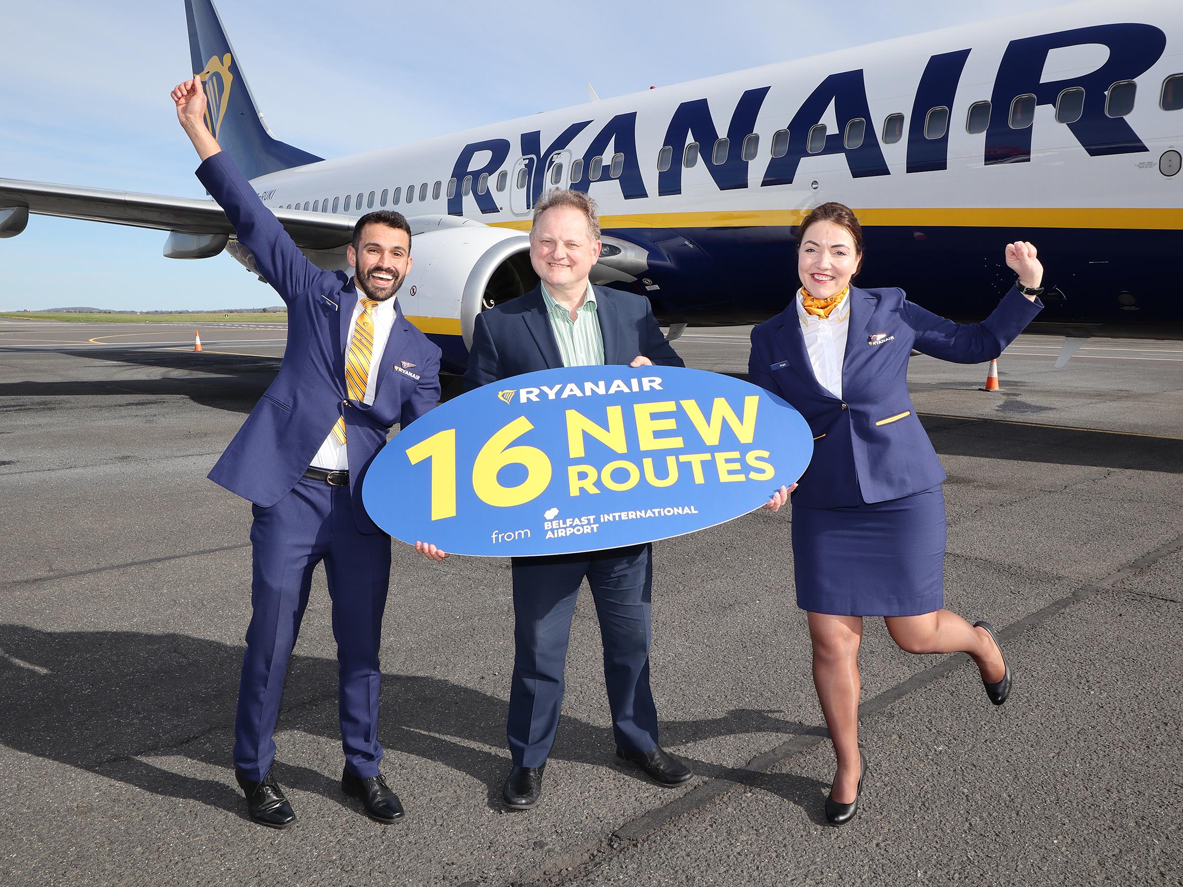 BFS welcomes launch of new Ryanair UK base Today