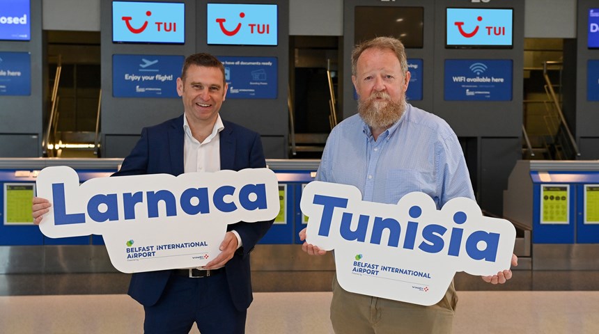 TUI ANNOUNCE NEW DIRECT FLIGHTS TO CYPRUS AND TUNISIA & CAPACITY DOUBLES TO COSTA DORADA AND LANZAROTE