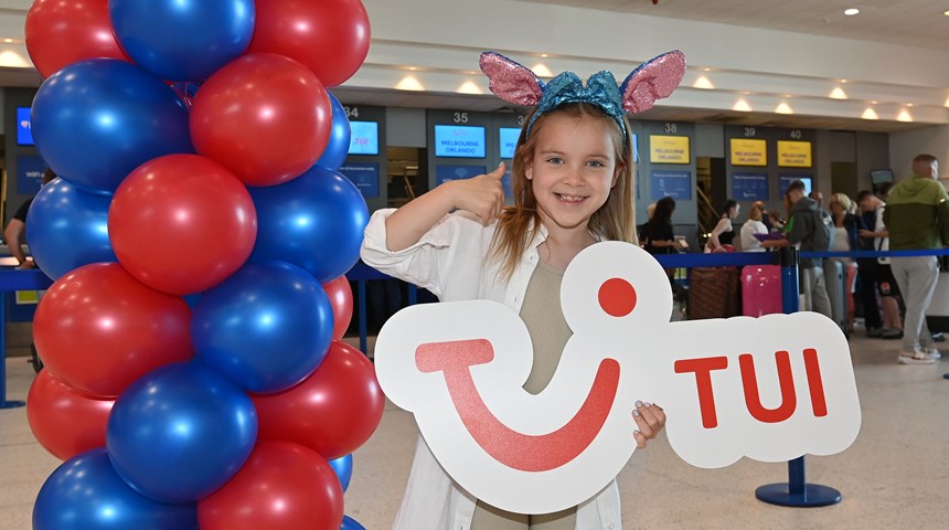 TUI Celebrate first flight to Florida from Belfast International Airport and announce they will double capacity from Belfast to Florida in Summer ’24