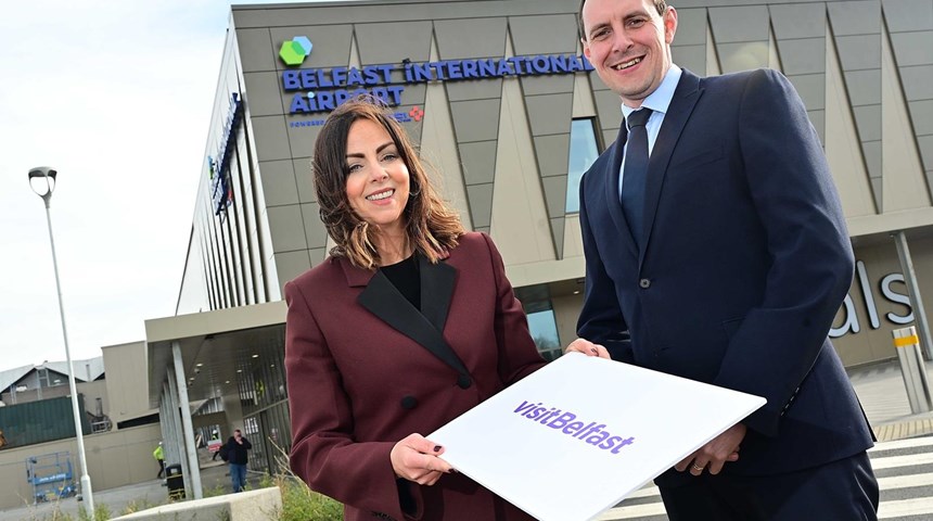 Visit Belfast and Belfast International Airport take flight in new tourism partnership
