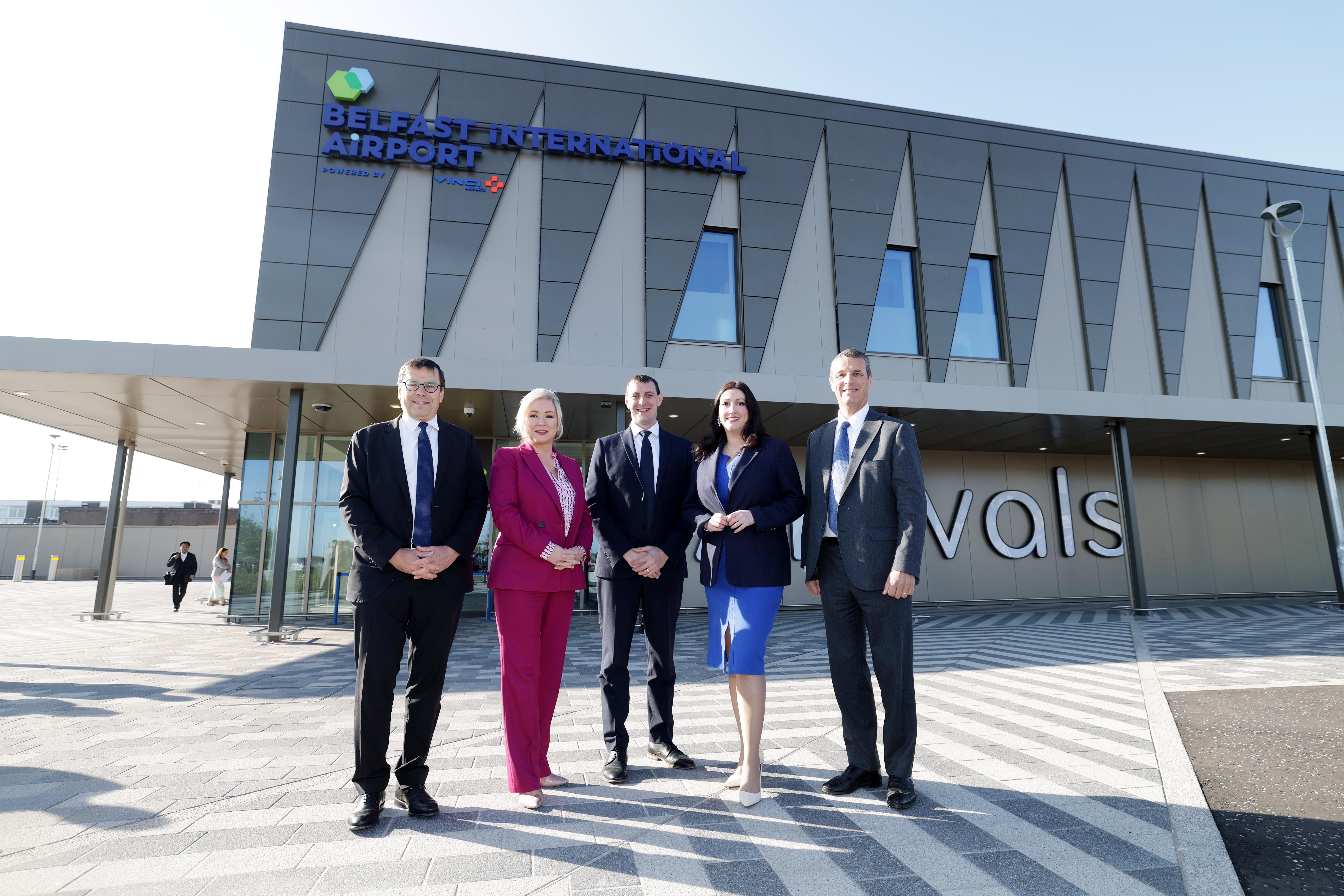 Phase One of £100m Redevelopment opens at Belfast International Airport
