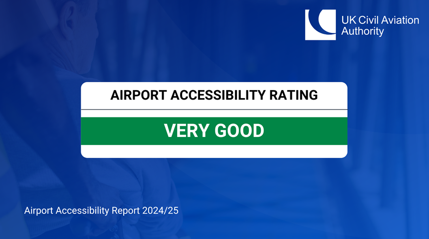 Belfast International Airport achieves VERY GOOD rating for Passenger Accessibility service from the CAA