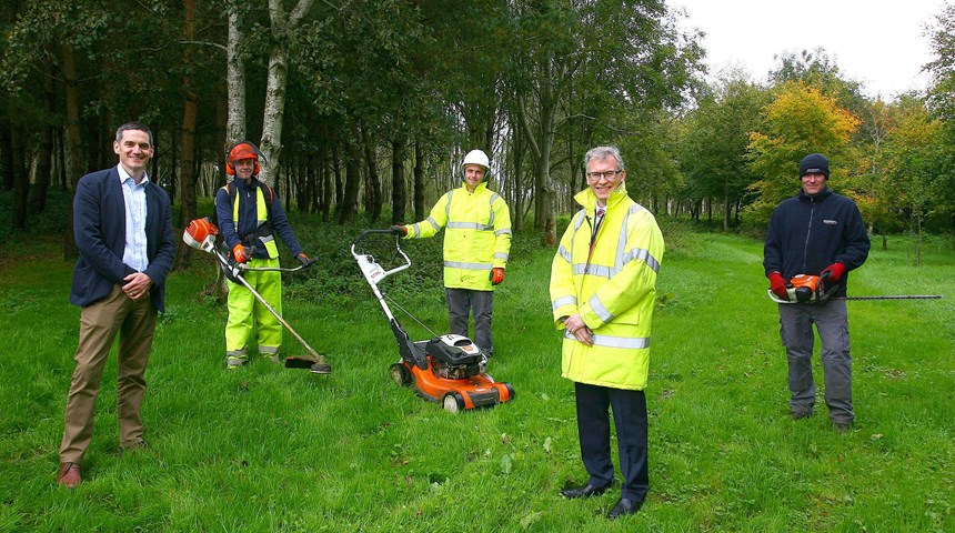 Airport regenerates site to create Millennium Wood