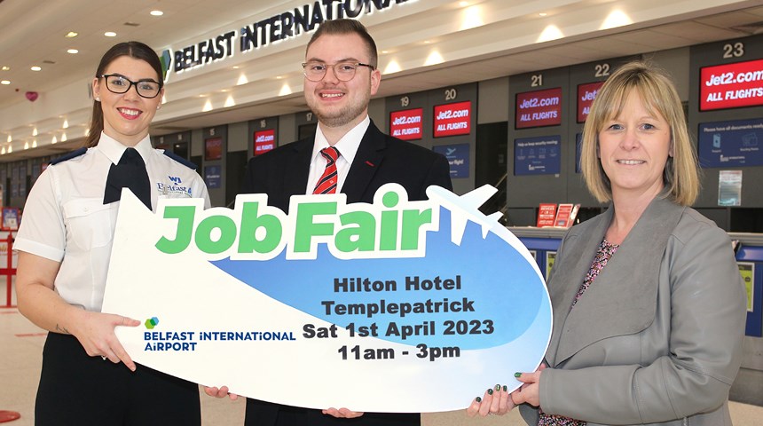 More Jobs on offer with Belfast International Airport   