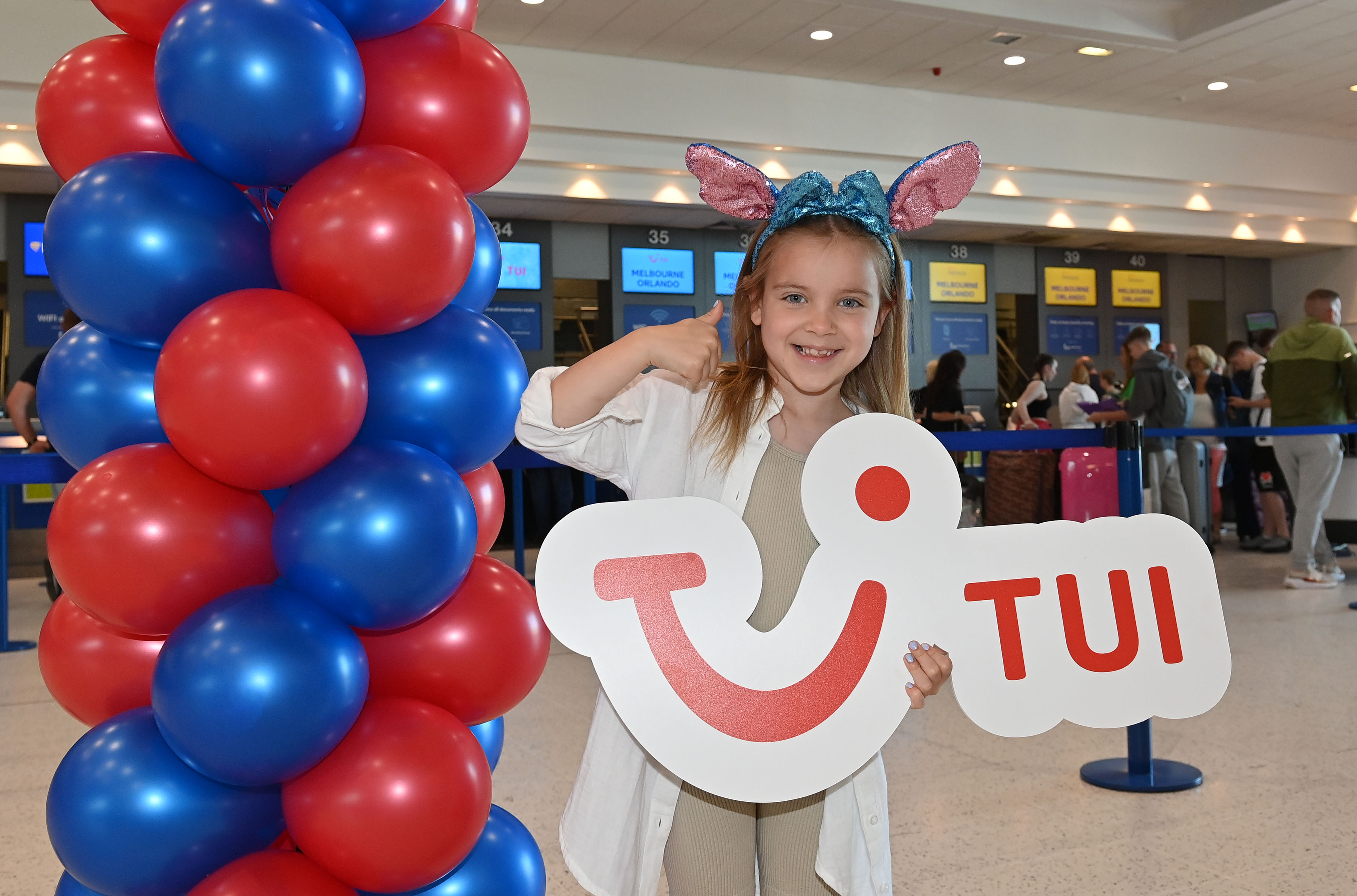 TUI Celebrate first flight to Florida from Belfast International Airport and announce they will double capacity from Belfast to Florida in Summer ’24
